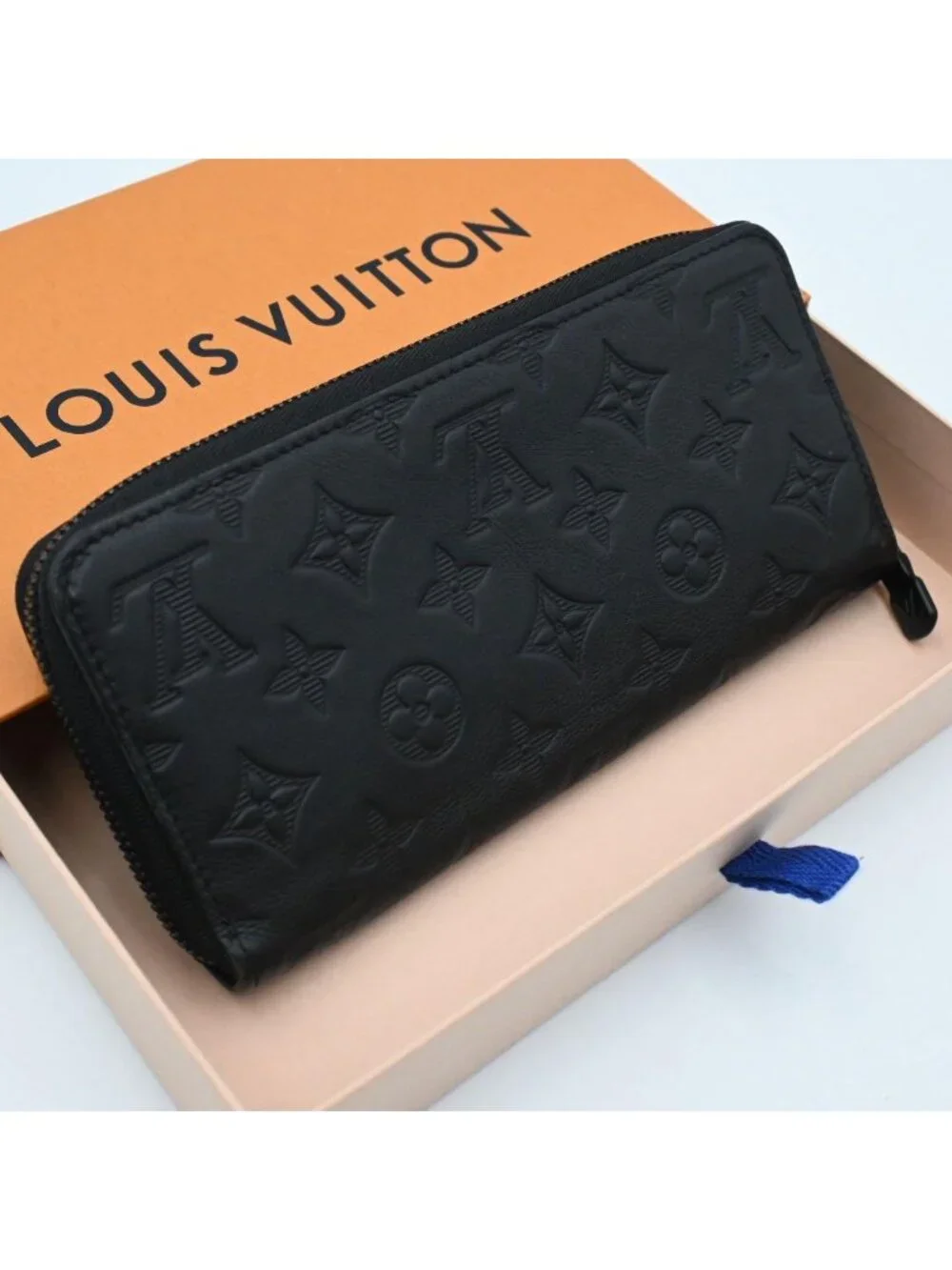 Louis Vuitton Monogram Shadow Horizontal Wallet Black